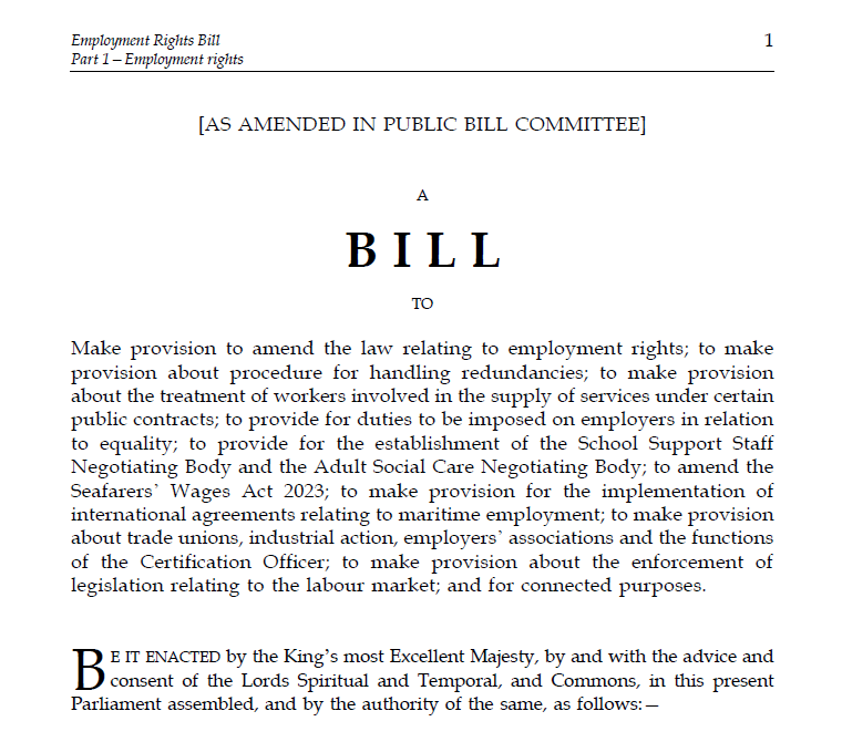 The Employment Rights Bill & The Recruitment Industry