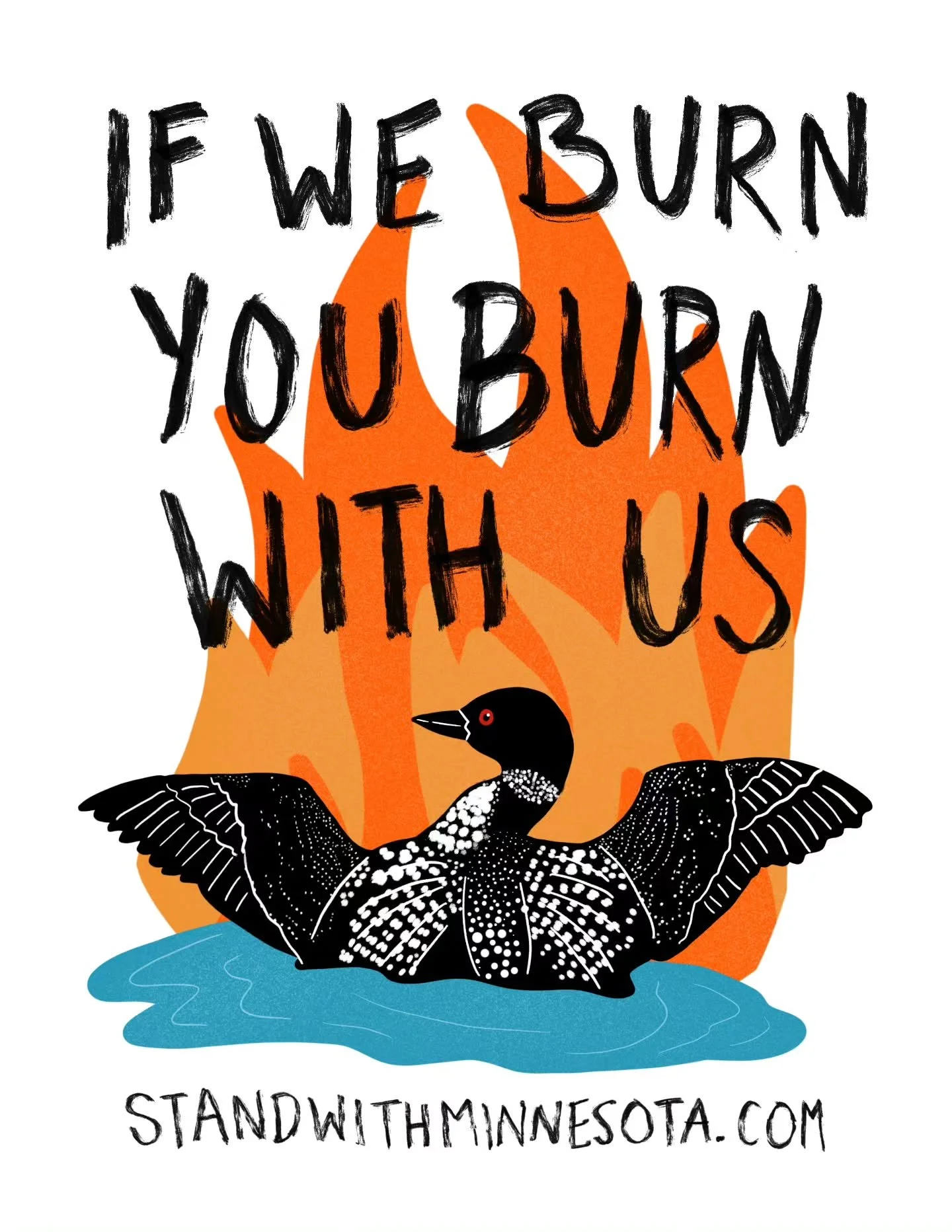 It won't stop here. Soon it will be your neighbors on the news. Don't just watch, act. Go to standwithminnesota.com to see how you can help. 

#iceout #minneapolis #minnesota #standwithminnesota