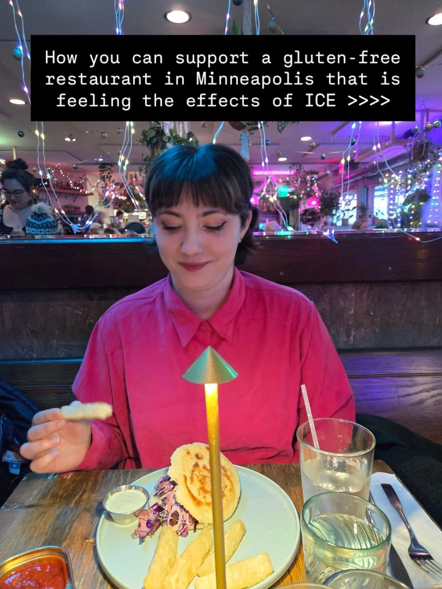 @holaarepa is a pillar of the gluten-free community here in Minneapolis. They have taken care of us, so we should take care of them.

I've had the pleasure of dining with them safely multiple times as someone with celiac disease. They are very accomm