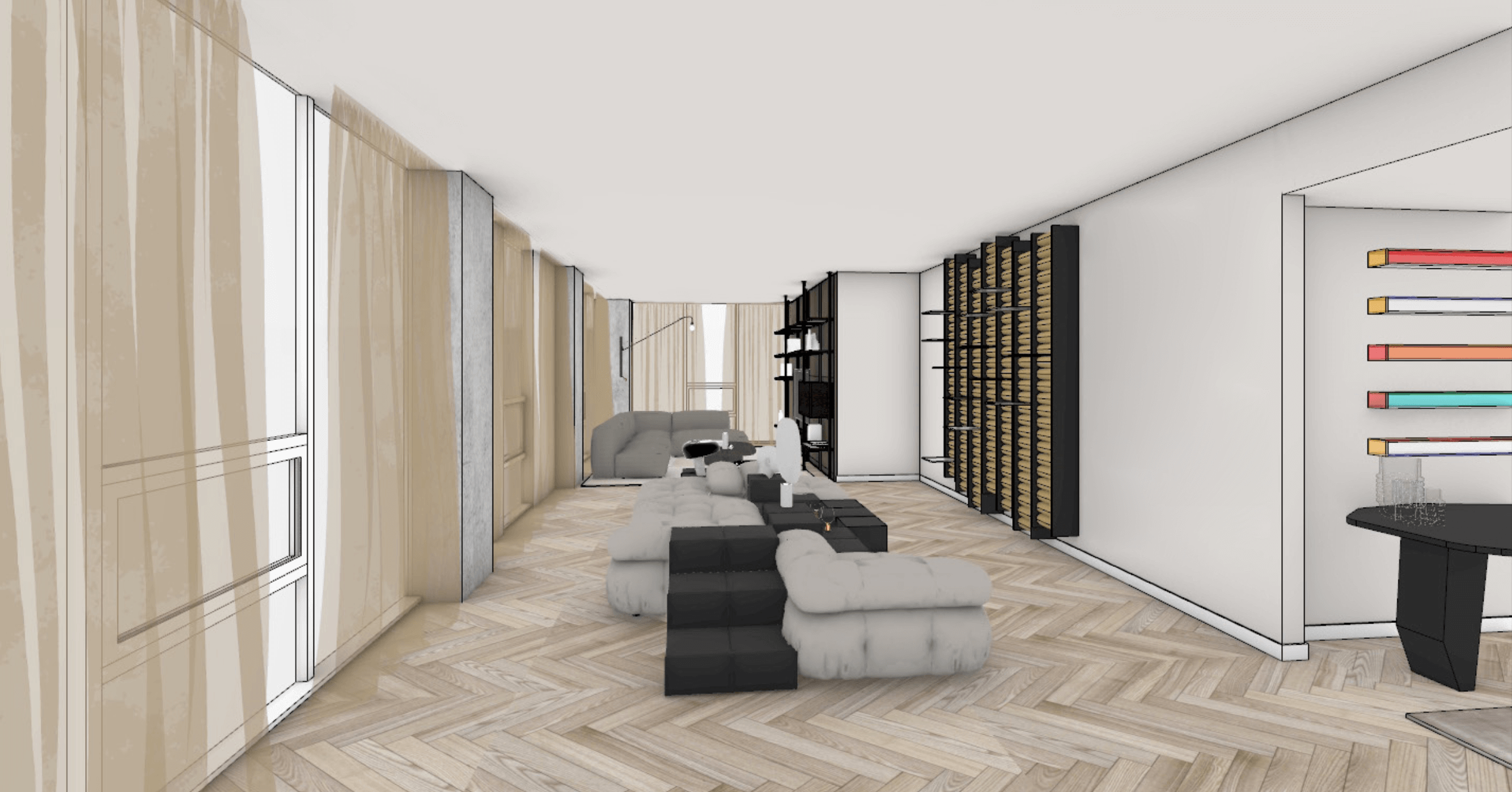 Houston_Private_Residence_Open_Plan_Interior_Design