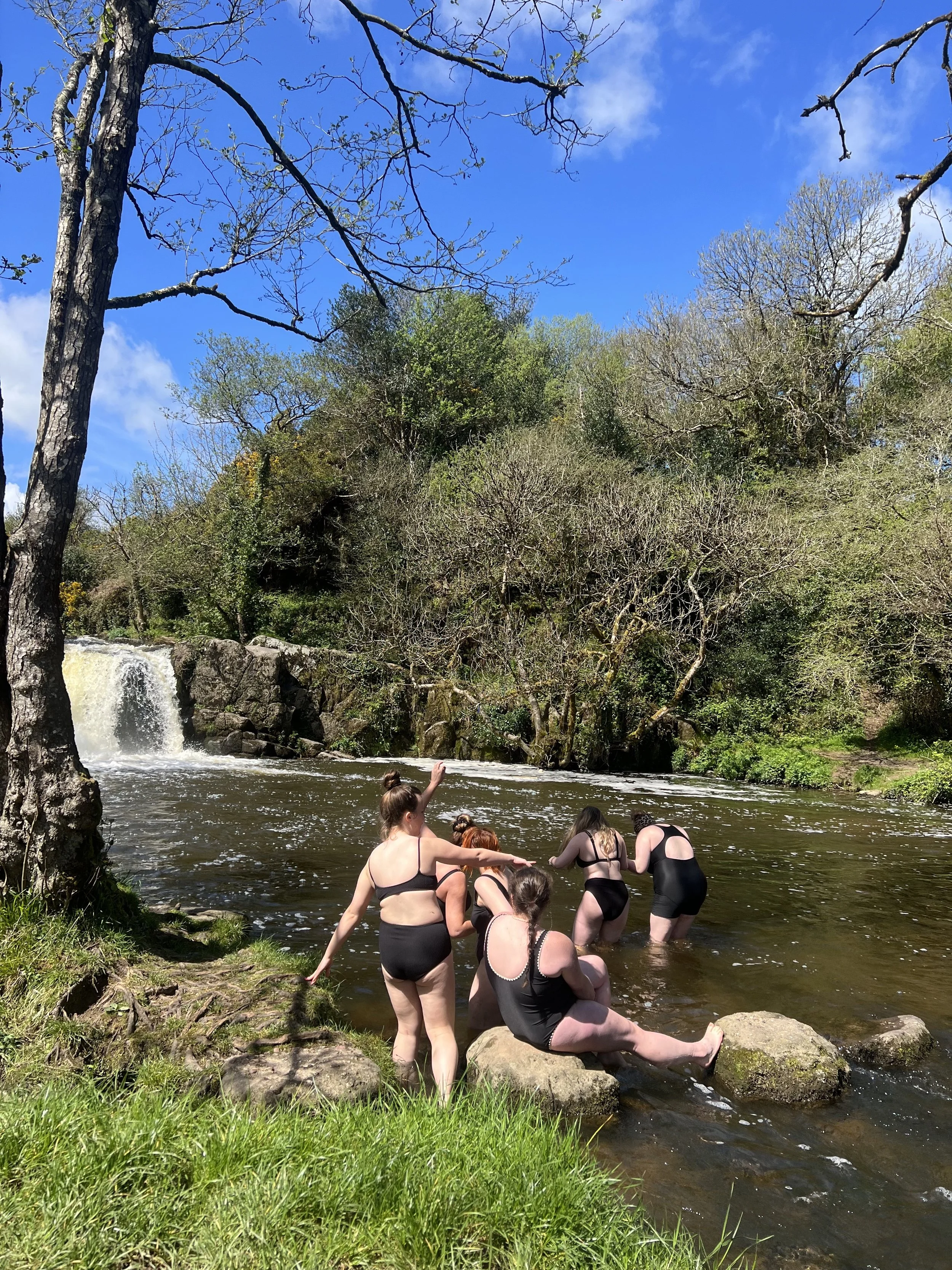 wild waterfall swim ireland