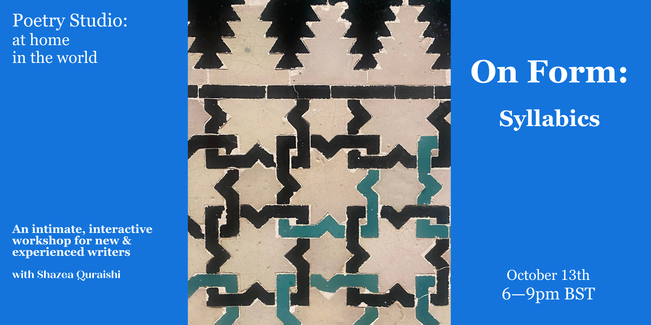 POETRY STUDIO: On Form ~ Syllabics & Tanka