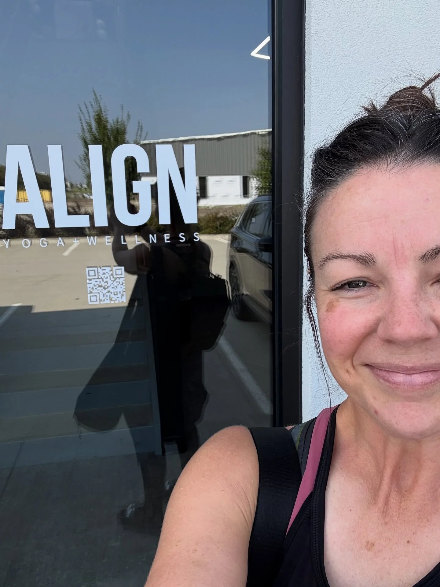 NEW Yoga studio @aligndsm in Waukee! It&rsquo;s a beautiful space on the second floor and Maddie led a beautiful power yoga class. I can&rsquo;t wait to go back❤️ Check it out and enjoy this new space in the community. #alignyogaandwellness #yoga #wa