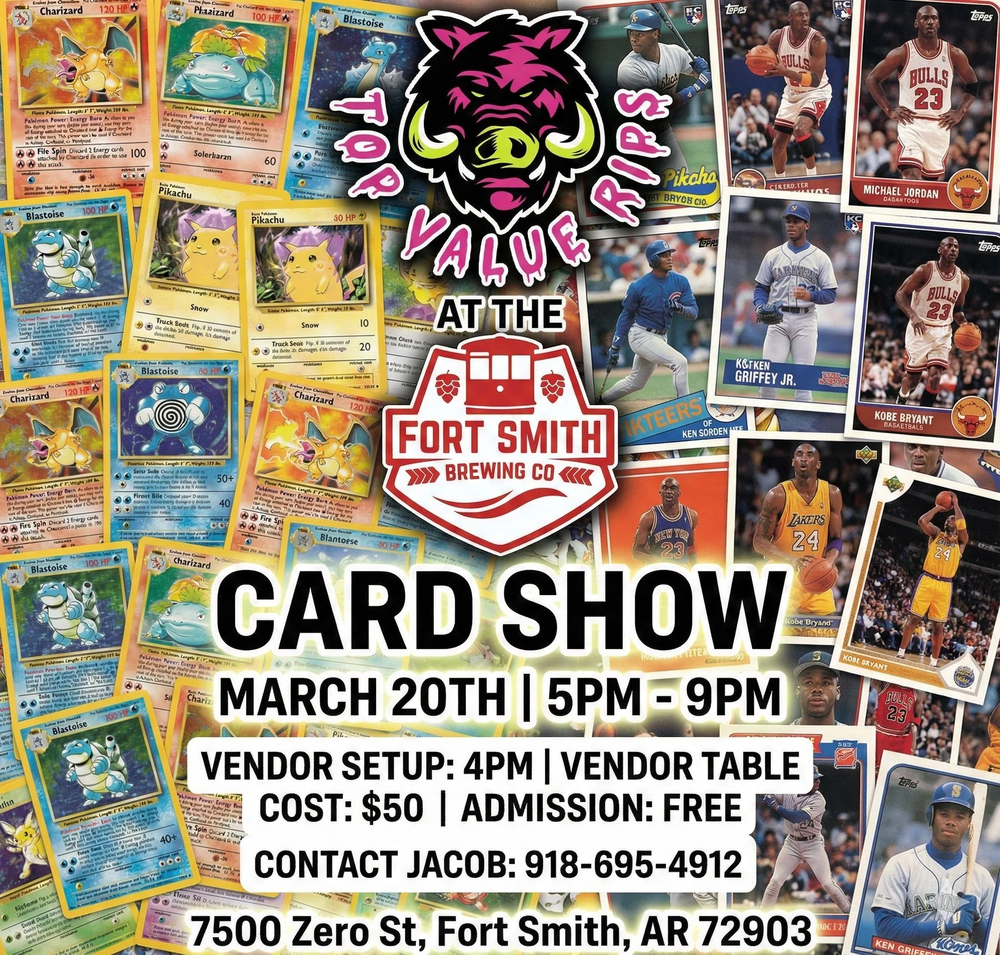 Card Show @ Fort Smith Brewery