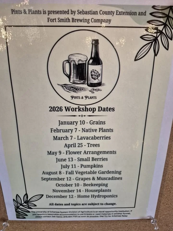 Pints and Plants Workshop @ the Brewery