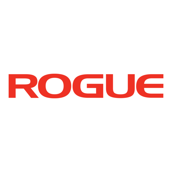 The word 'ROGUE' in bold red letters on a white background.