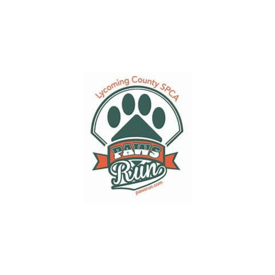 Join us on Saturday, April 25th for the Lycoming County SPCA PAWS RUN. Be sure to visit our table prior to the race for a chance to win a prize. Hope to see you there! 
For more information visit https://pawsrun.com/.