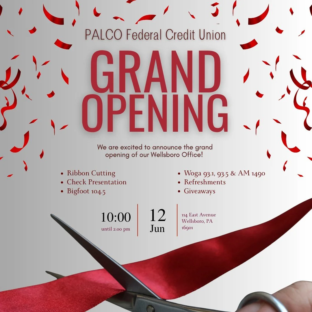 Today is the Day!
Join us for the Grand Opening of our Wellsboro Office!
Stop by 114 East Avenue in Wellsboro between 10:00am and 2:00pm for a free hot dog, music and a chance to win prizes. 
We can&rsquo;t wait to welcome you!