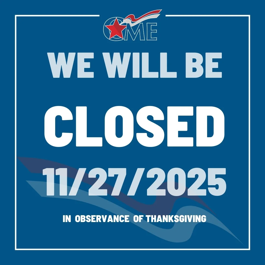 CME will be closed on Thursday, November 27, in observance of Thanksgiving. We will re-open on Friday, November 28 at regular hours.