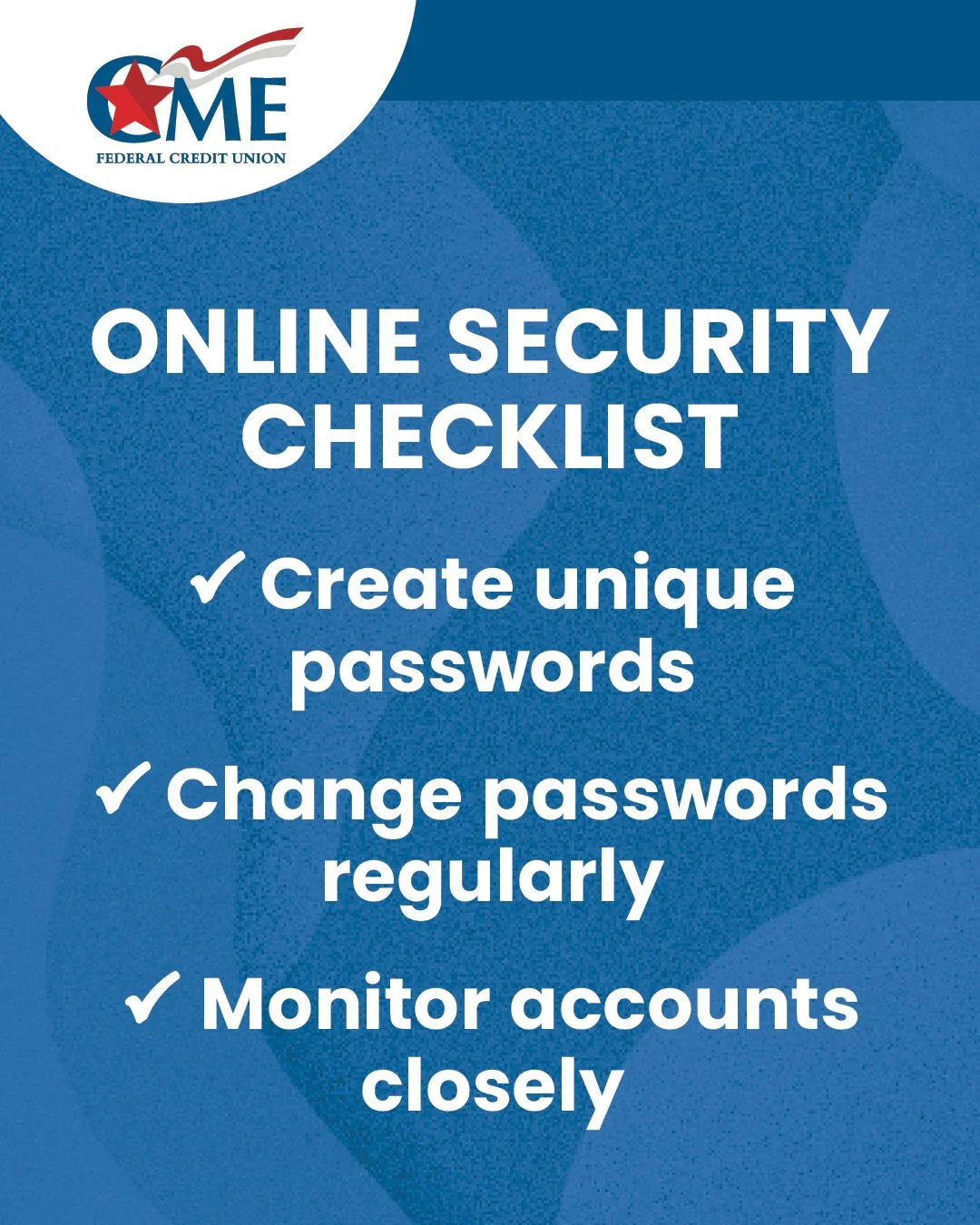 Holiday deals are everywhere 🎁 &hellip; and so are scammers.
Before you shop, check your Online Security Checklist:
✔️ Create unique passwords
✔️ Update them regularly
✔️ Monitor accounts closely
Stay merry, not scammed!