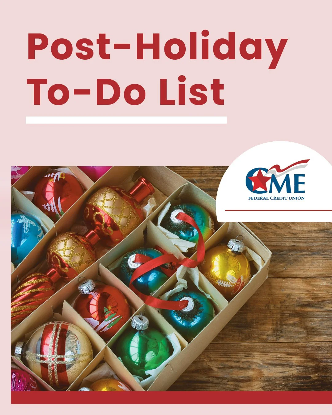 The holidays may be over, but your finances could still use a little love:
- Check your credit card statements for accuracy 
- Use those gift cards before they expire 
- Return, donate, or trade in unwanted gifts 
- Document charitable donations for 