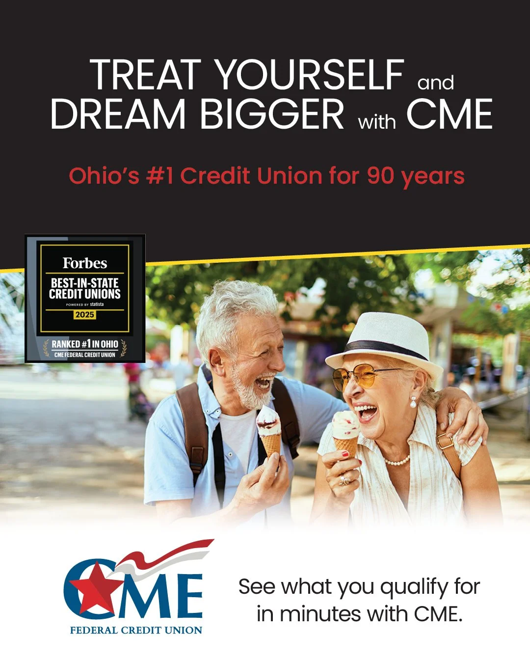 Curious about your borrowing power? See what you qualify for in minutes with CME.
It&rsquo;s a simple way to explore your options and better understand what fits your financial goals. No pressure. Just clarity.
Start today at CMEFCU.org and discover 