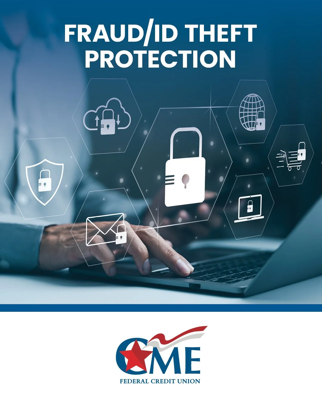Financial Awareness Day reminds us to stay vigilant with protecting our financial and personal information. Identity theft is a growing problem. You need to stay one step ahead by NEVER:
&bull;	Responding to requests for personal or financial informa