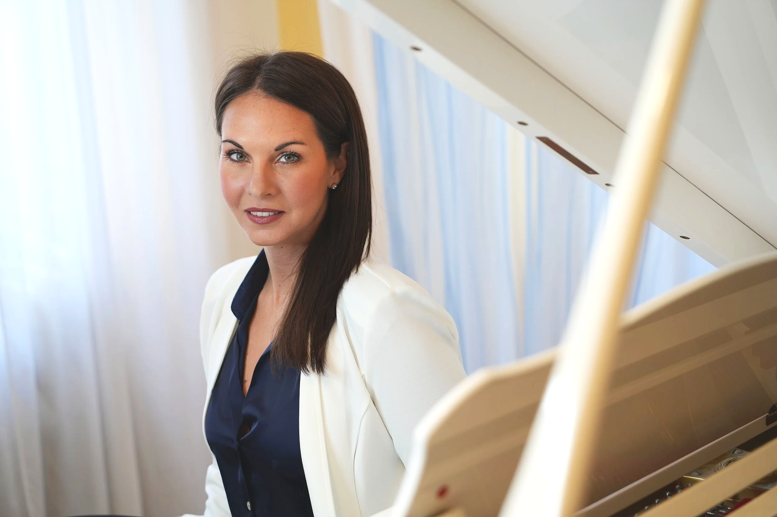 Ritratto professionale di Stefania Seculin vocal coach e performer