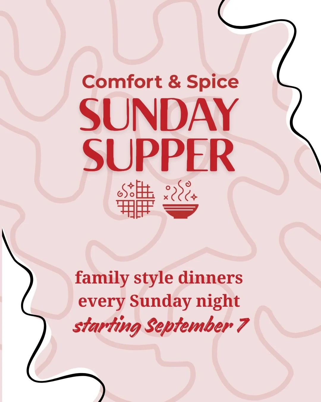 Comfort & Spice Sunday Supper