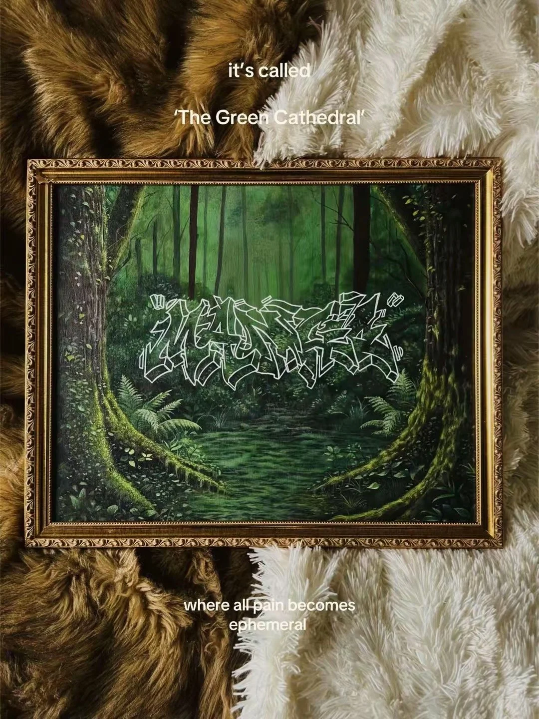 'THE GREEN CATHEDRAL' | Fine Art Print Museum-Quality Matte Paper Poster