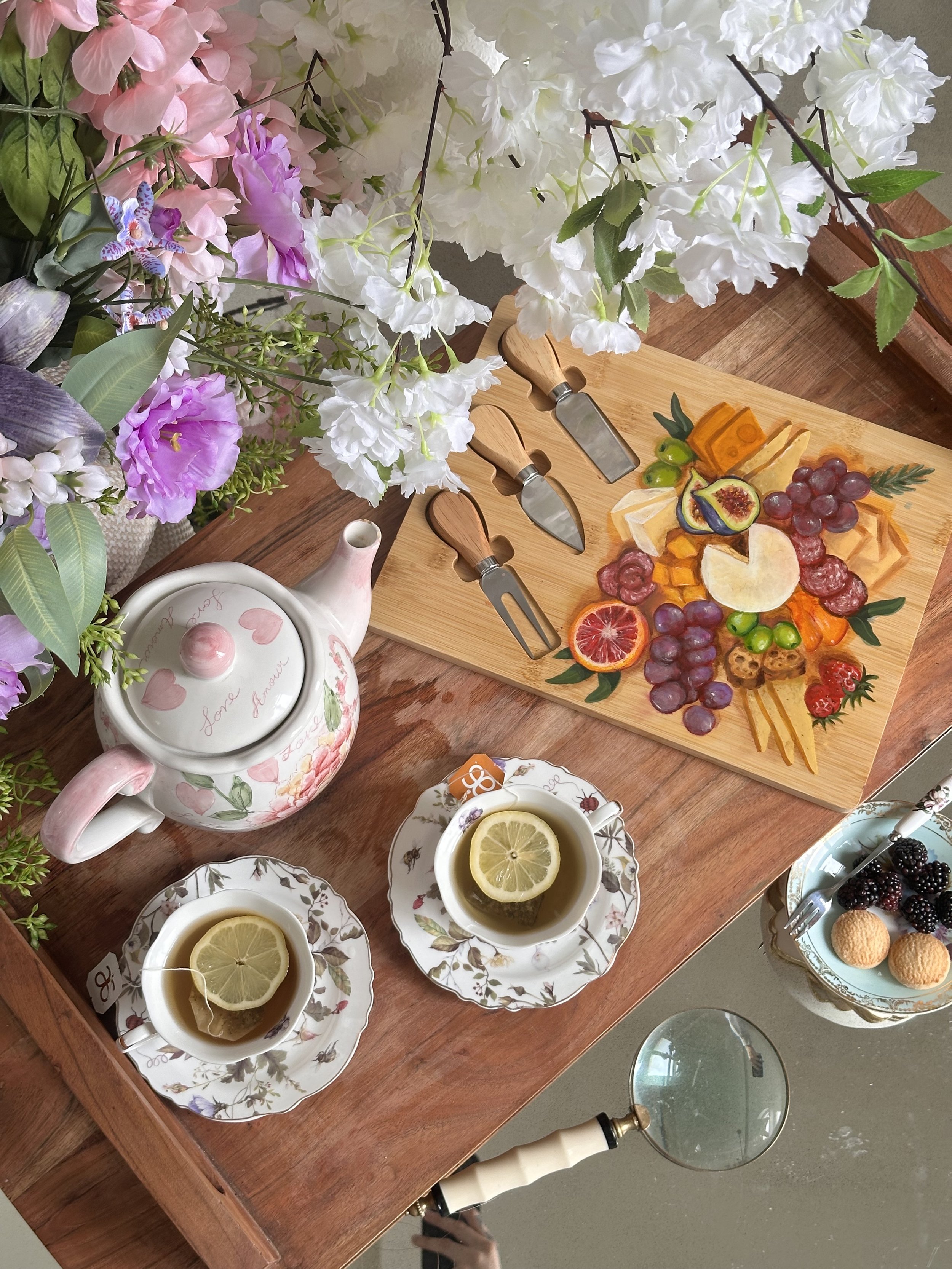 Prepping and Painting a Cheese Board Set