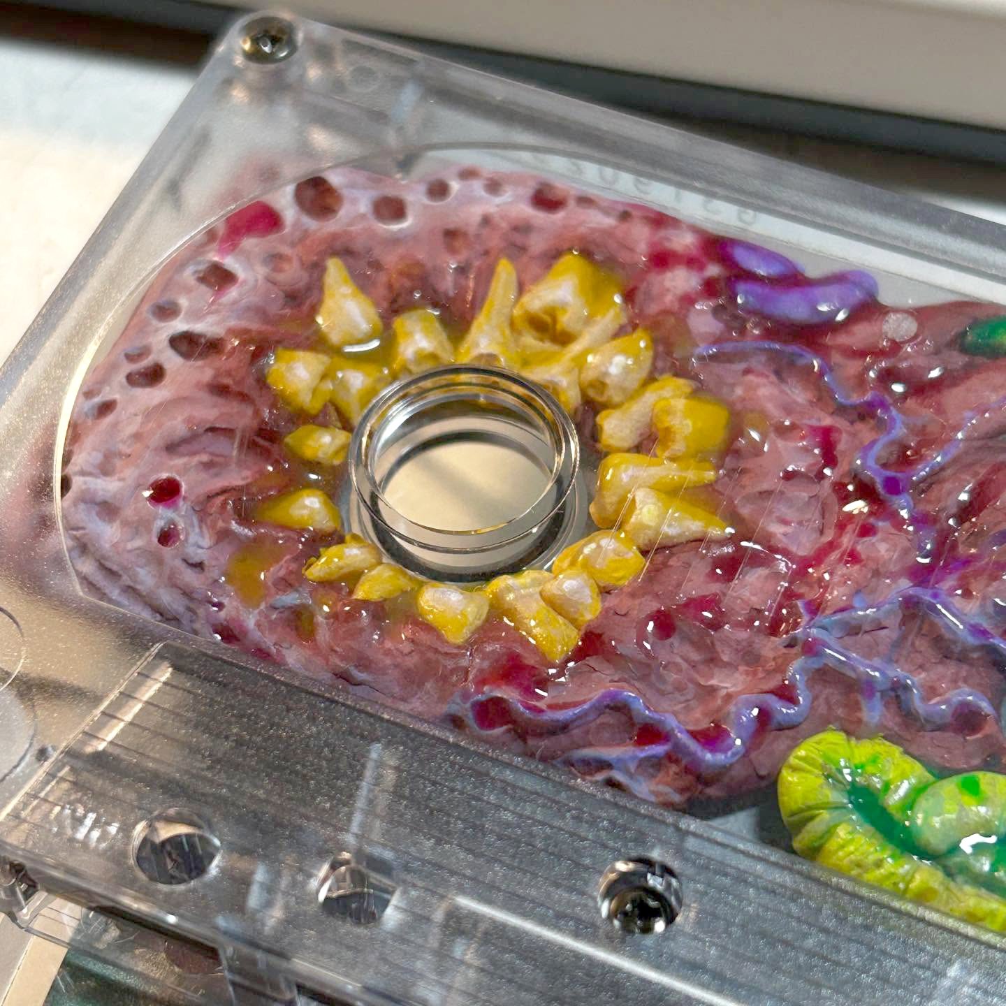 collin-david-cassette-tape-sculpture-diorama-neon-body-horror-detail2.jpg