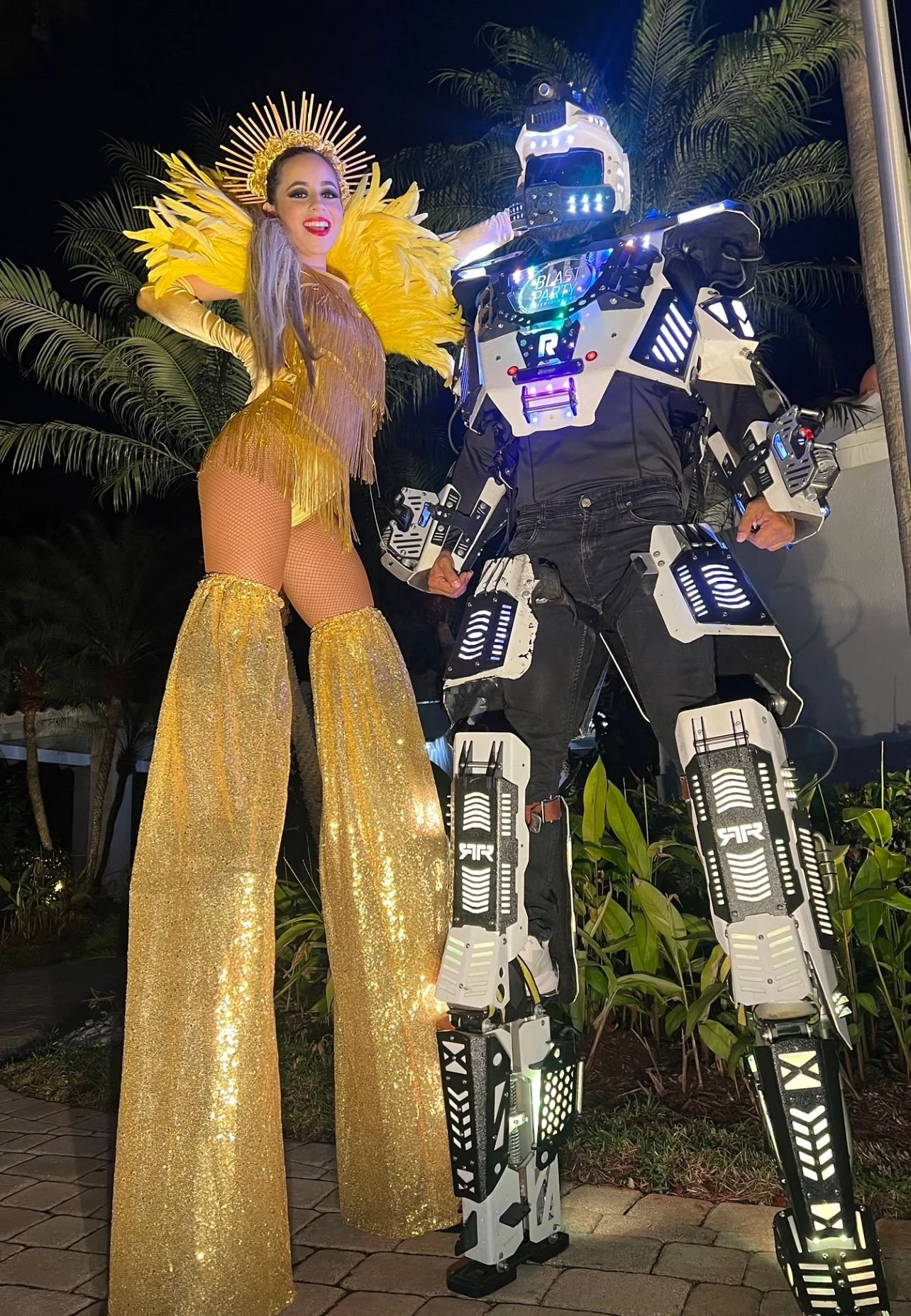 Stilt Walkers in Miami