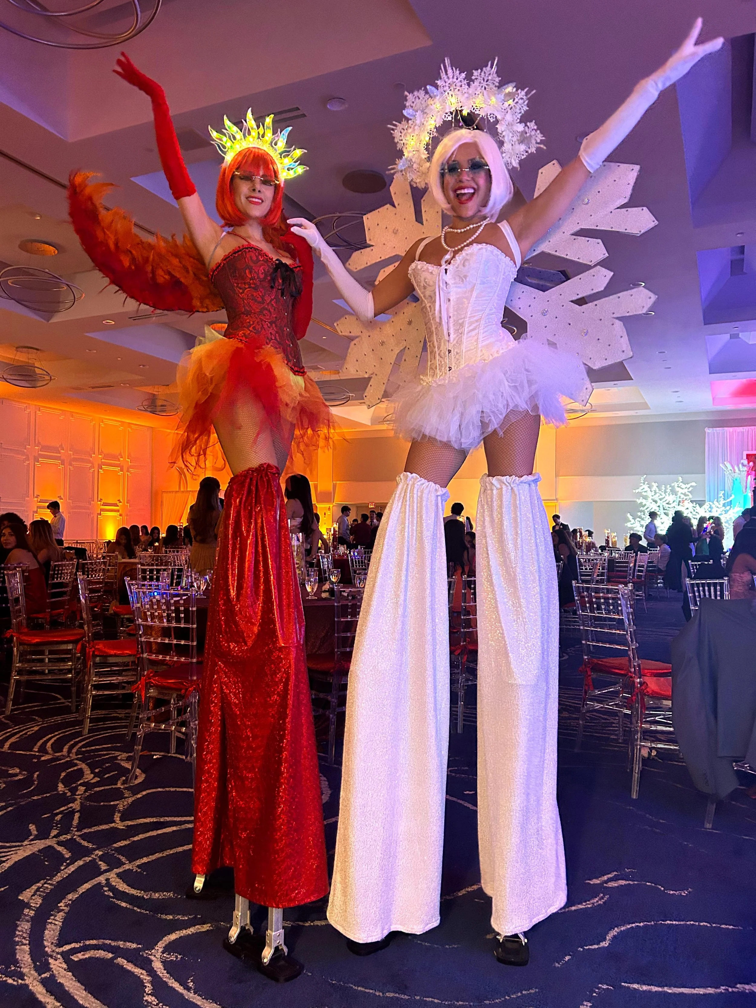 Stilt Walkers in Miami