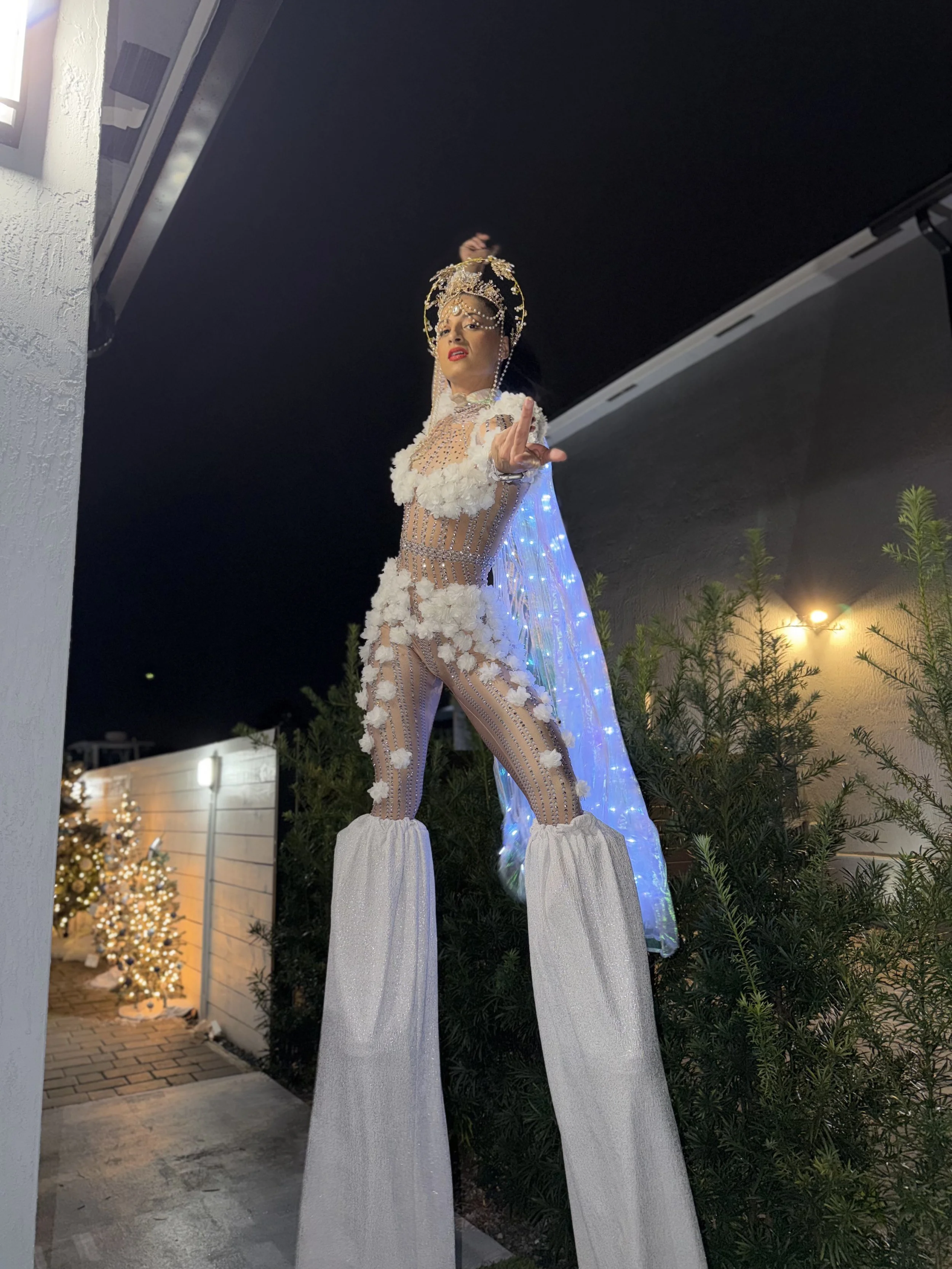 Stilt Walkers in Miami