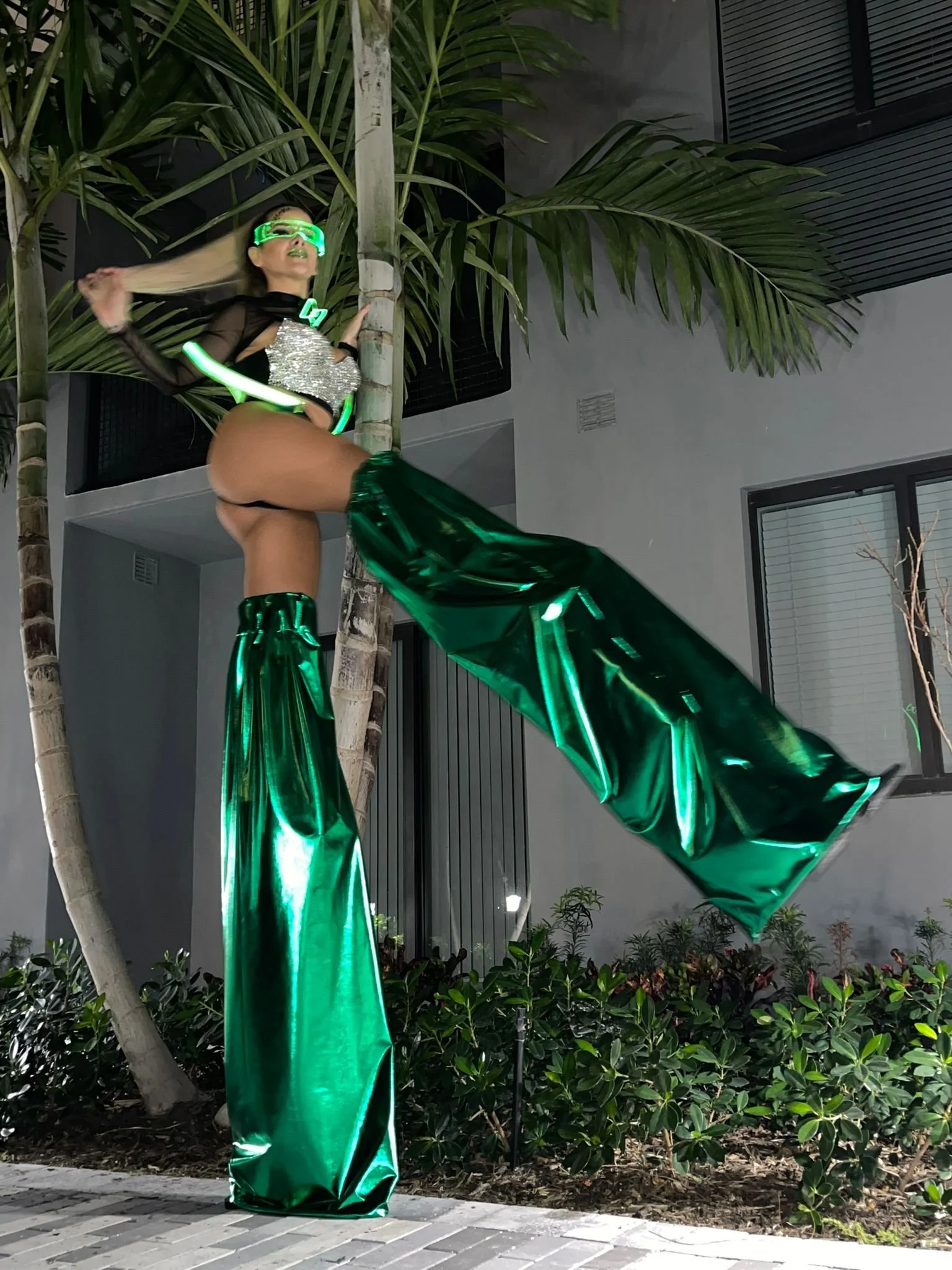 Stilt Walkers in Miami