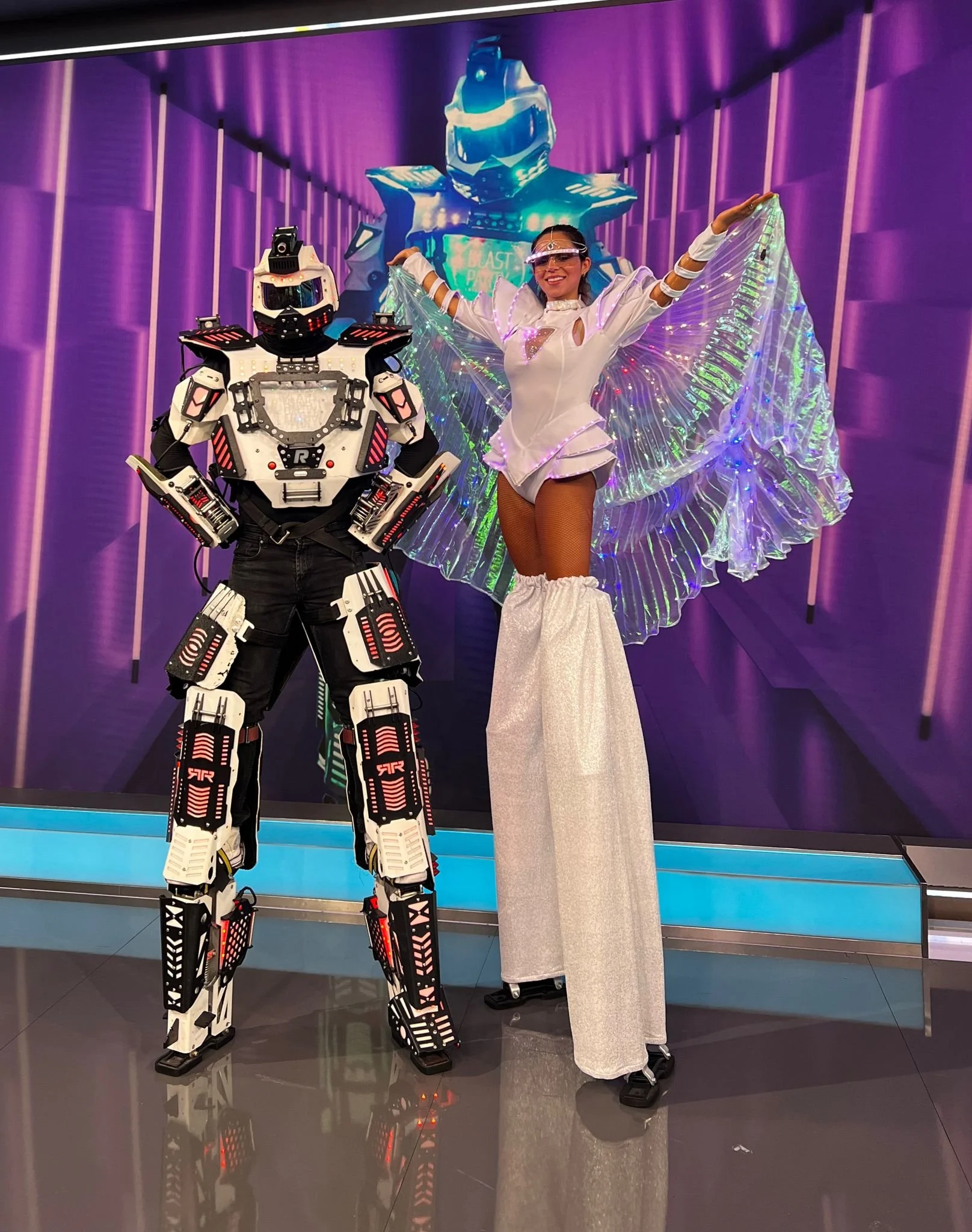 Stilt Walkers in Miami