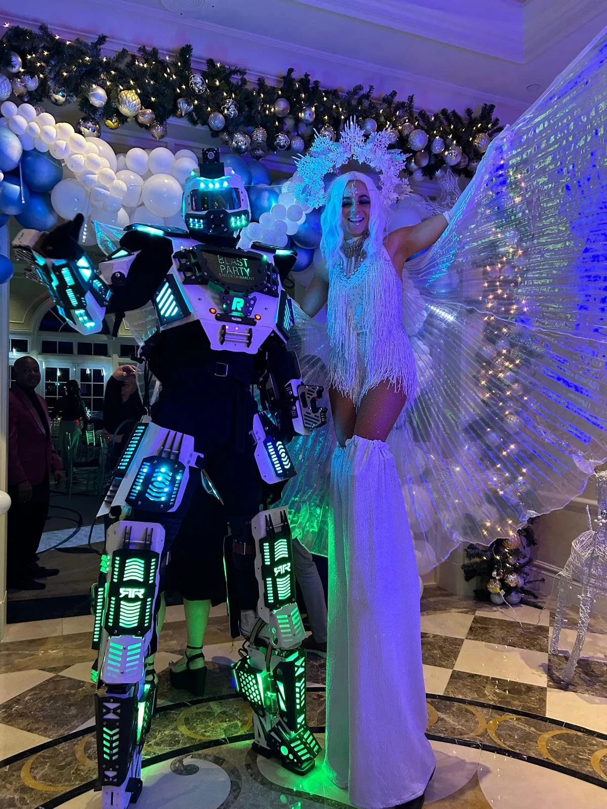 Stilt Walkers in Miami