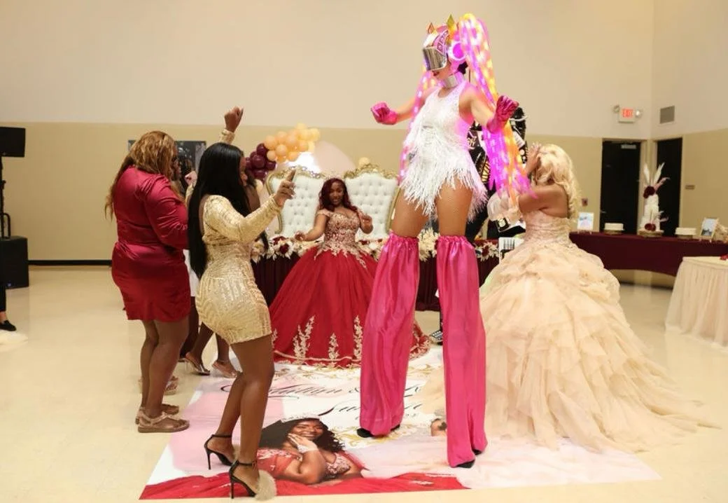 Stilt Walkers in Miami