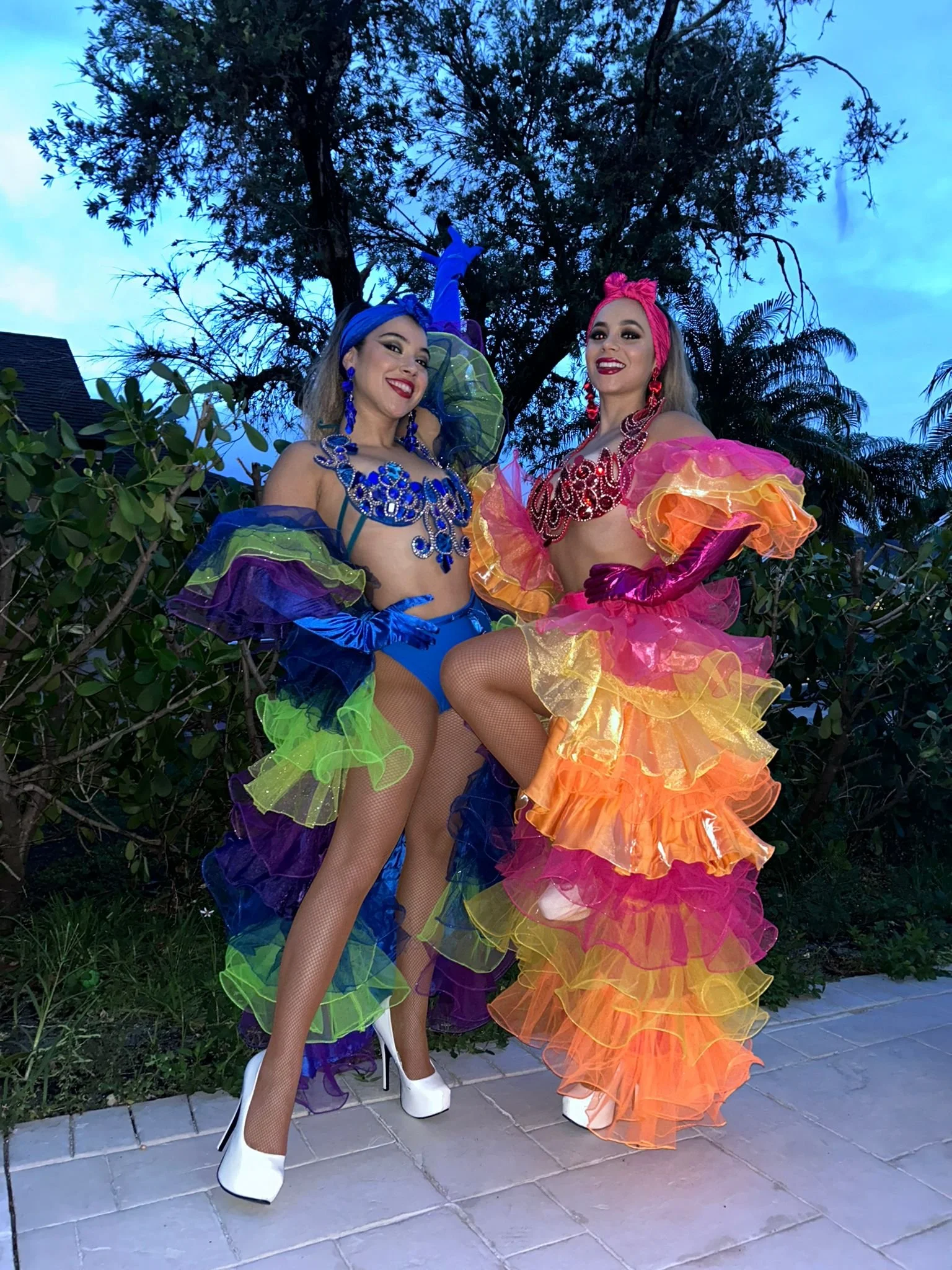 Cuban themed dancers