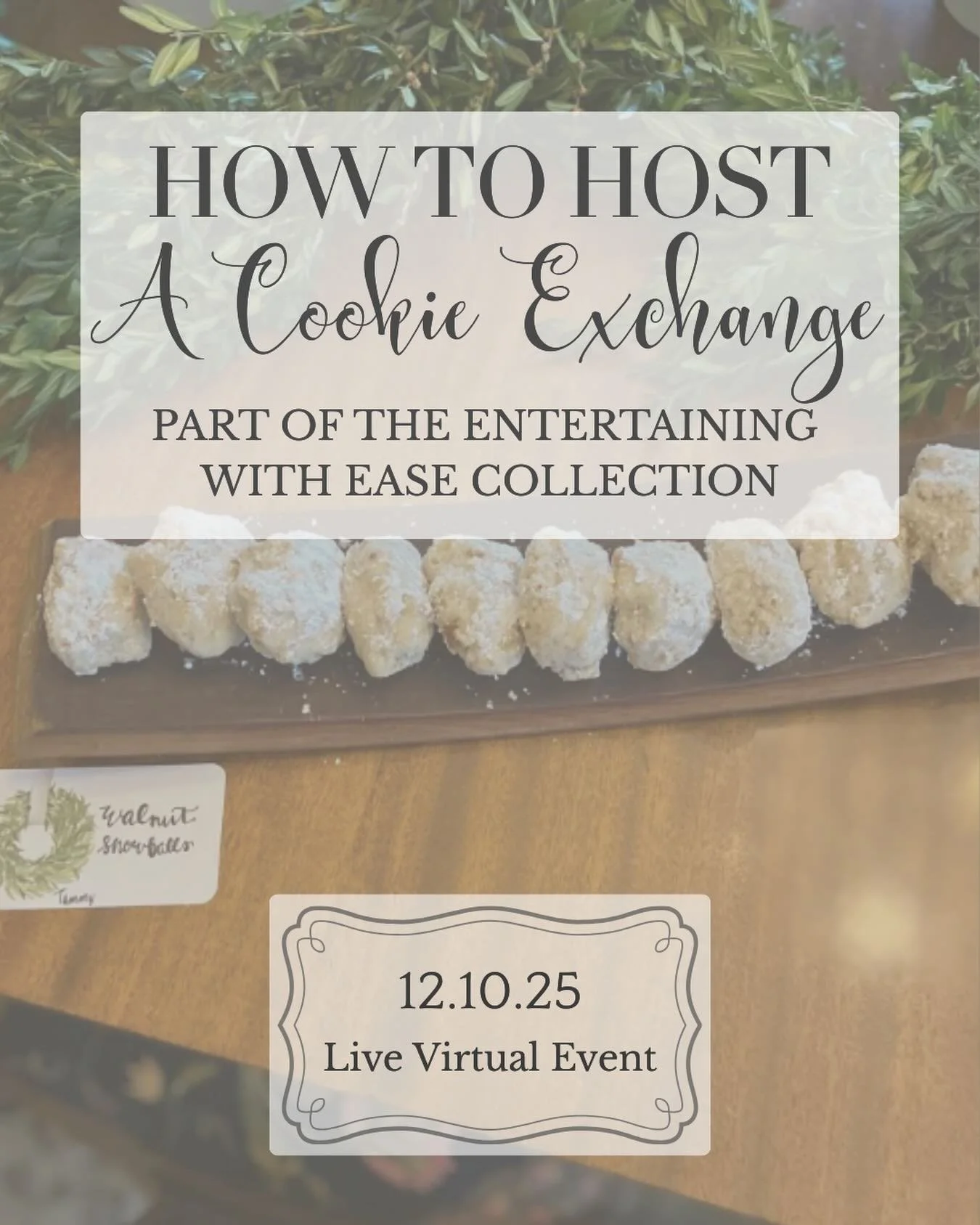 In honor of National Cookie Day (who comes up with this stuff??) I cordially invite you to host an epically easy holiday party&hellip; the Cookie Exchange!

If you&rsquo;ve never hosted this brilliant social event that also crosses things off your to
