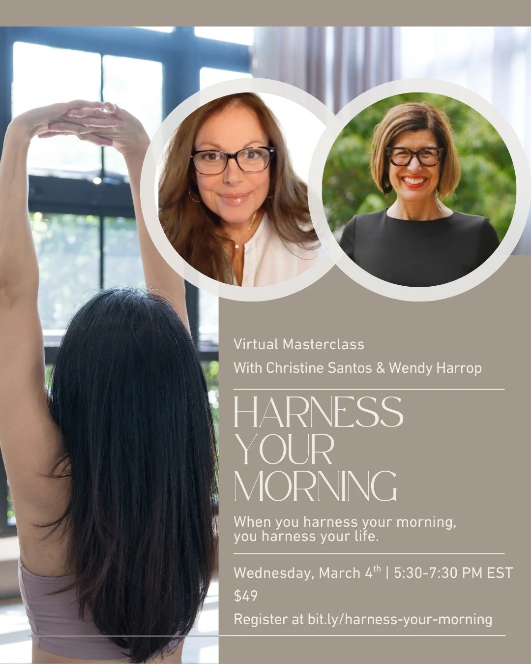 What if your morning was your most sacred ritual?

The space where you fill YOUR cup first. Where you set the tone for everything that flows from you today. 

When you lead your day with intention, you're not just managing time. You're consciously cr