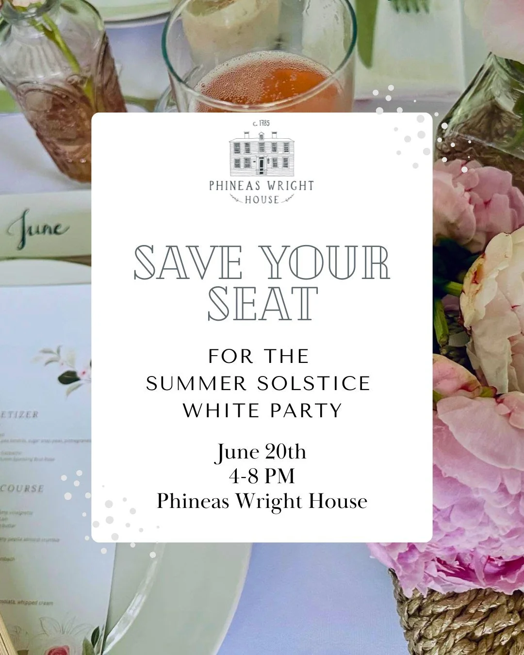 Every year at the Summer Solstice White Party, we gather around the fire as the sun begins to set and do something powerful: we set our intentions for the season ahead.

You write yours on a card&mdash;your deepest desires, dreams, and aspirations&md