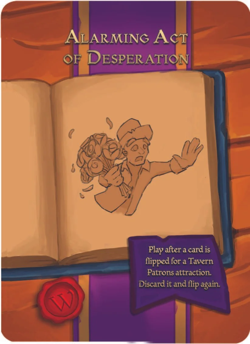 Bard Party Trick Card Design 1