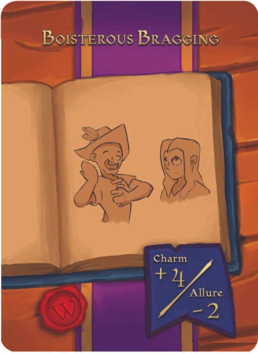 Bard Party Trick Card Design 2