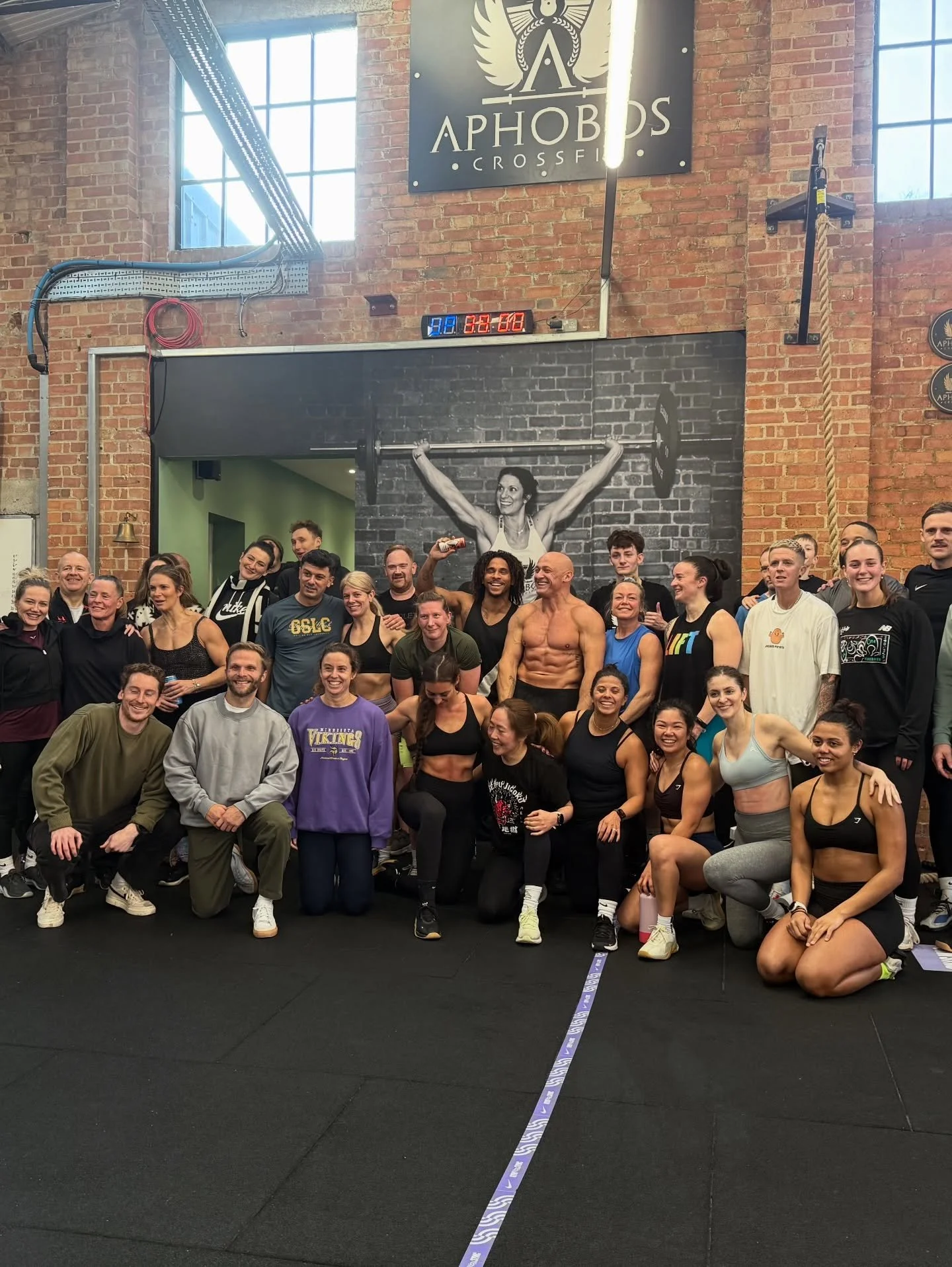 That was epic! Gymsync exceeded all expectations. The grit, determination, and fun were all on full display. Thanks to everyone who showed up to sweat and support, you're the heart of Aphobos CrossFit. Here are a few highlights from an unforgettable 