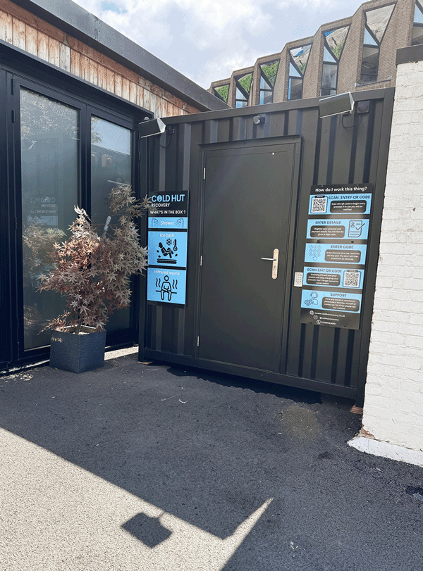 Cold Hut Recovery Infrared Sauna and Ice Bath