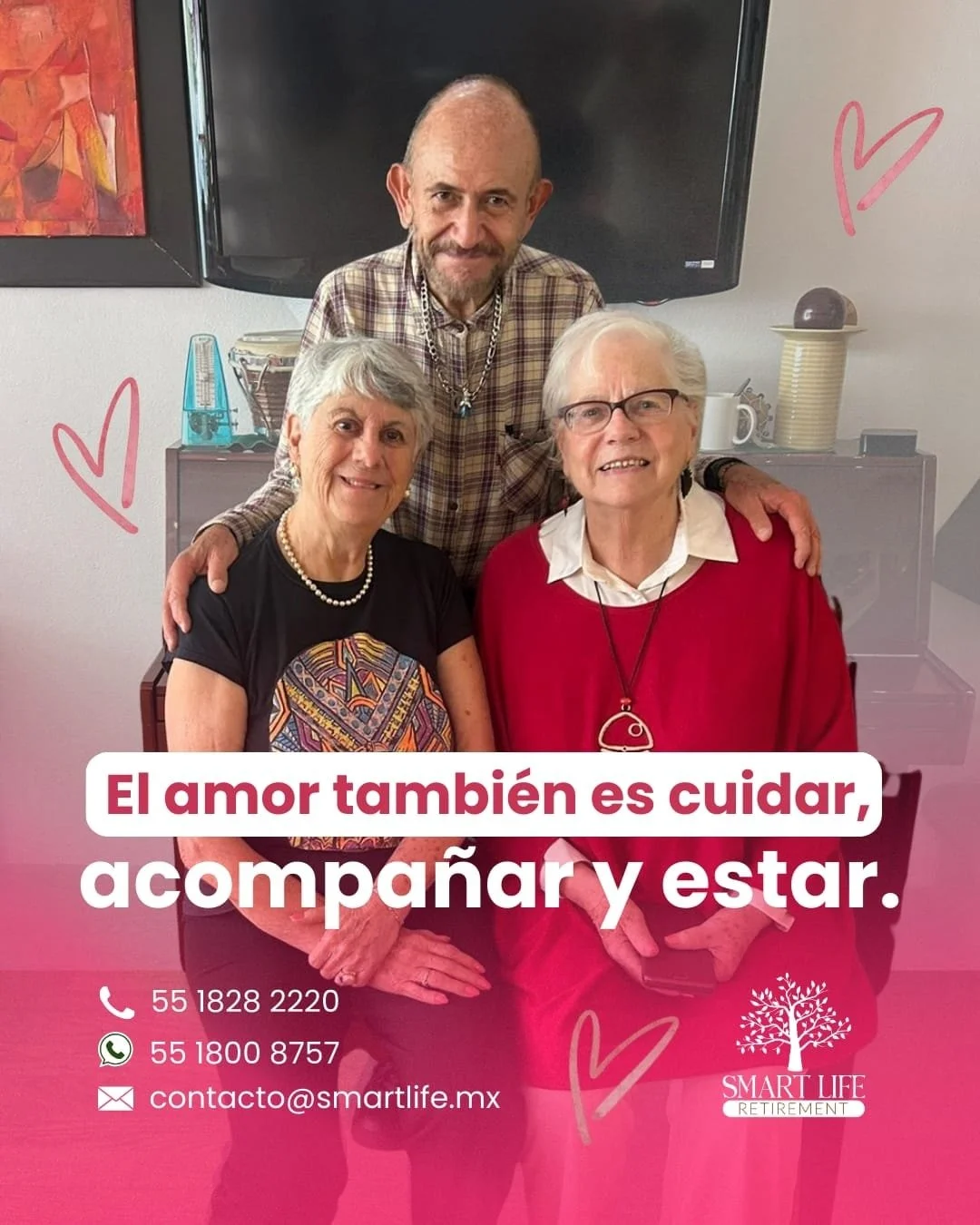 San Valent&iacute;n no solo se trata de parejas.
Tambi&eacute;n es una oportunidad para recordar a quienes nos dieron todo.

El amor hacia nuestros adultos mayores se demuestra en detalles cotidianos: acompa&ntilde;arlos, incluirlos, activarlos y esc