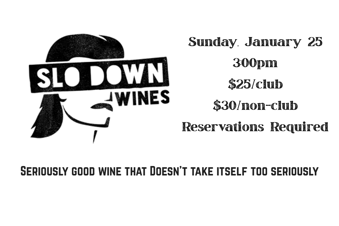 Tasting with SLO Down Wines