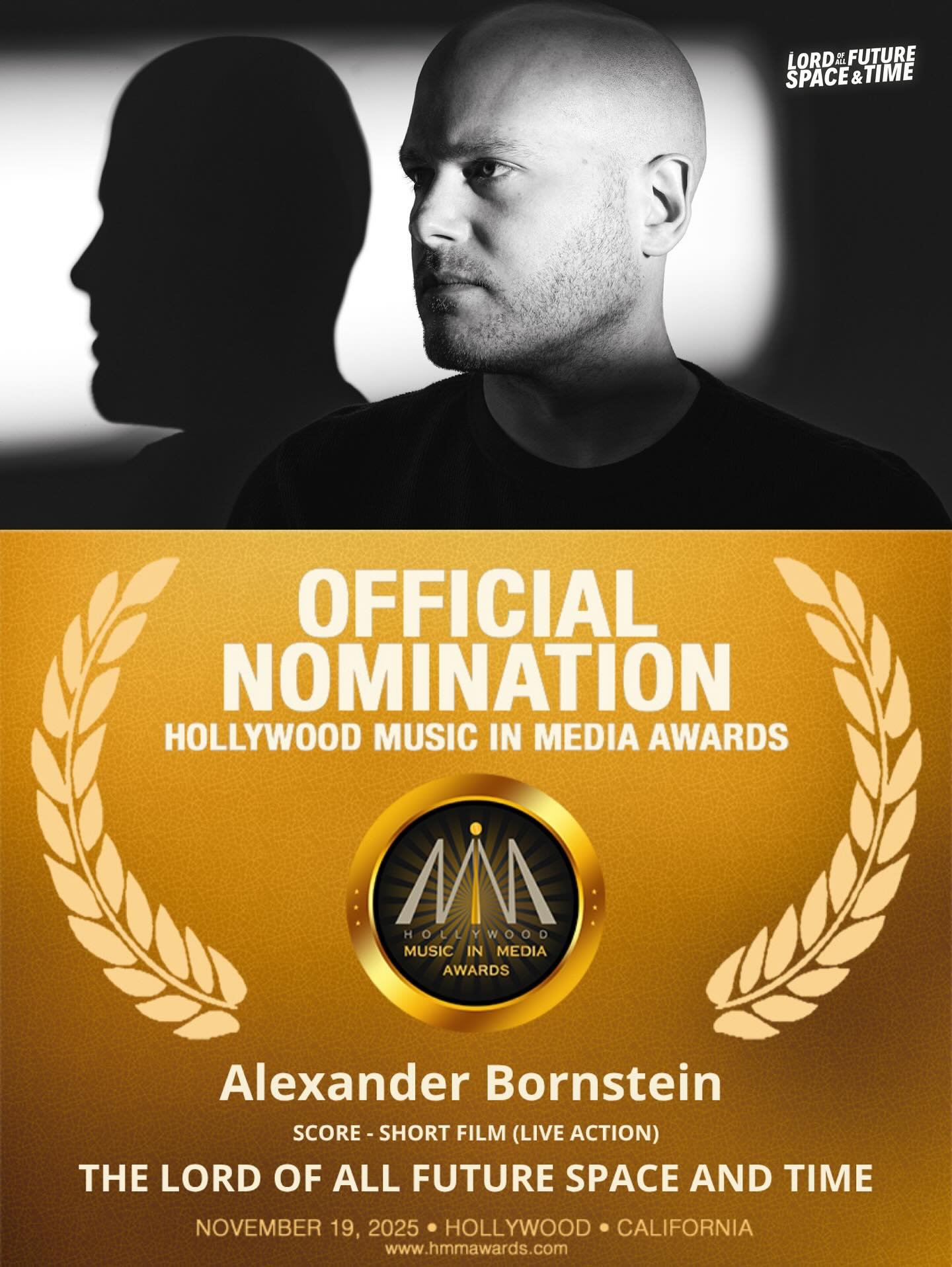 Congratulations to our composer Alexander Bornstein (@bornsteinmusic) on his nomination for Best Score at the Hollywood Music in Media Awards!

Alex is an absolute sorcerer. His score masterfully weaves our wild and wide-ranging story into a single c