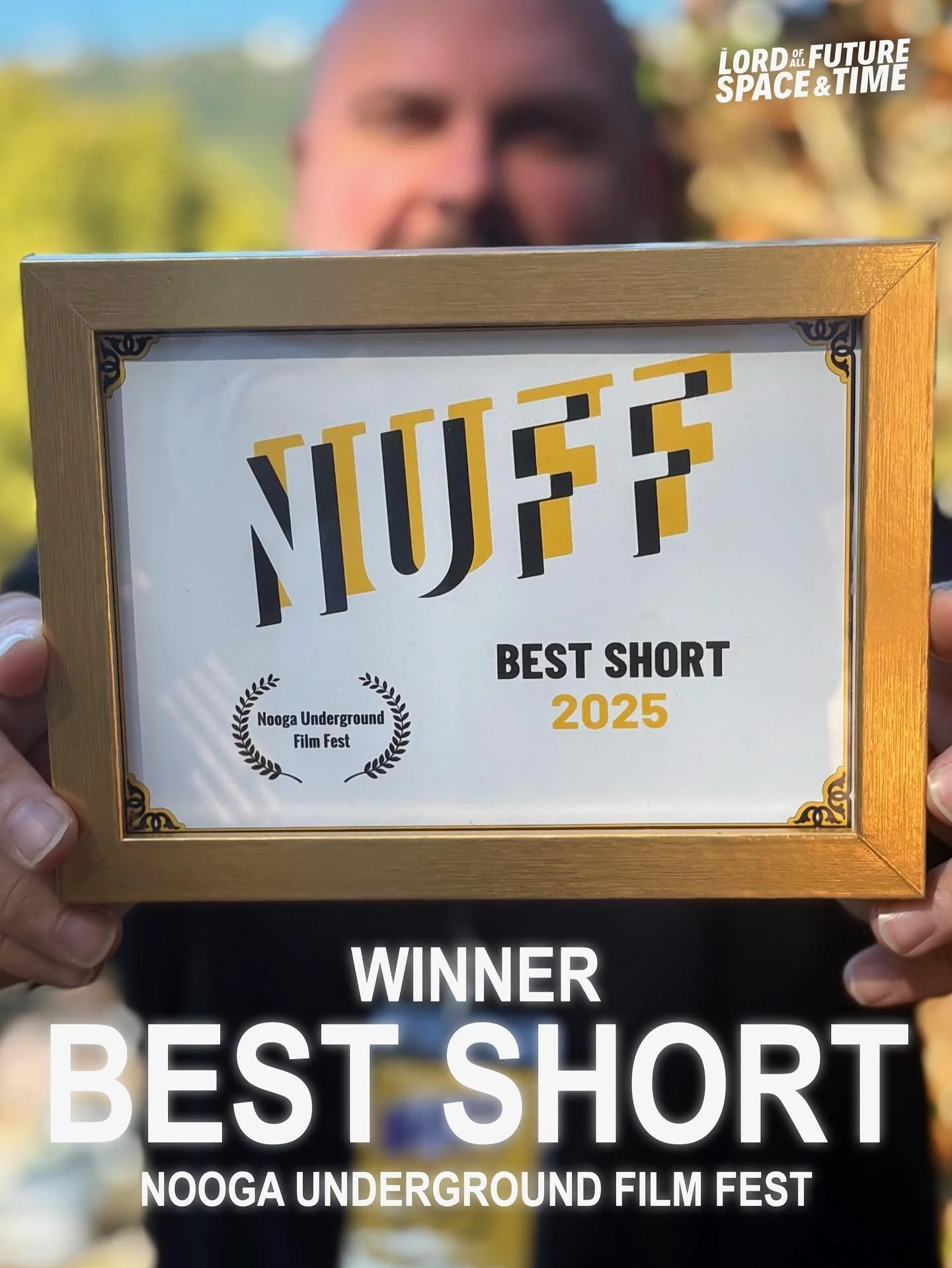 We won BEST SHORT at NUFF 2025! Thanks to Keith Nolan and the whole crew at @noogafest for putting on such a great event! We had a blast in Tennessee, so glad we could be there for it!