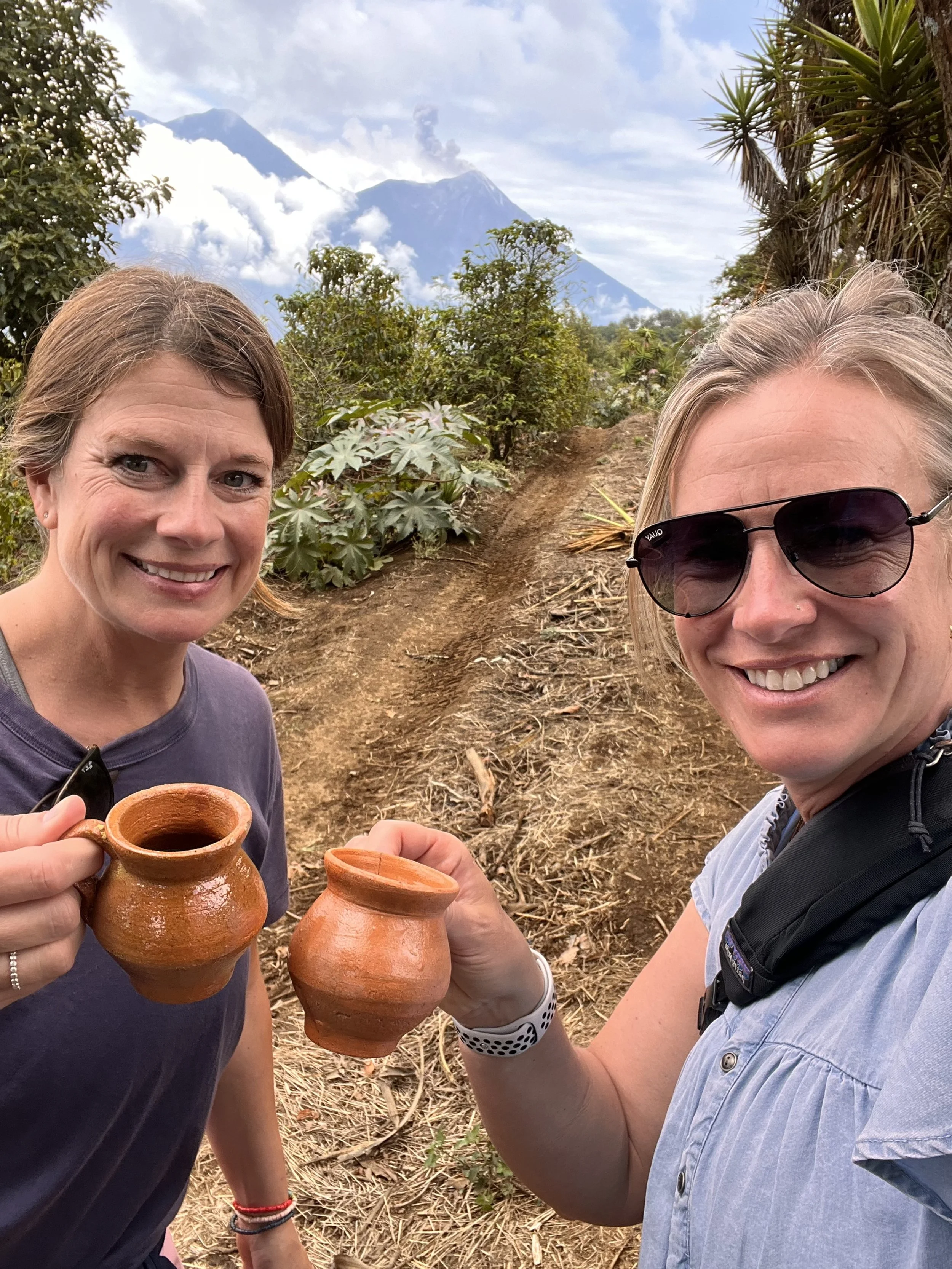 Lisa and April Guatemala so cute coffee .jpg