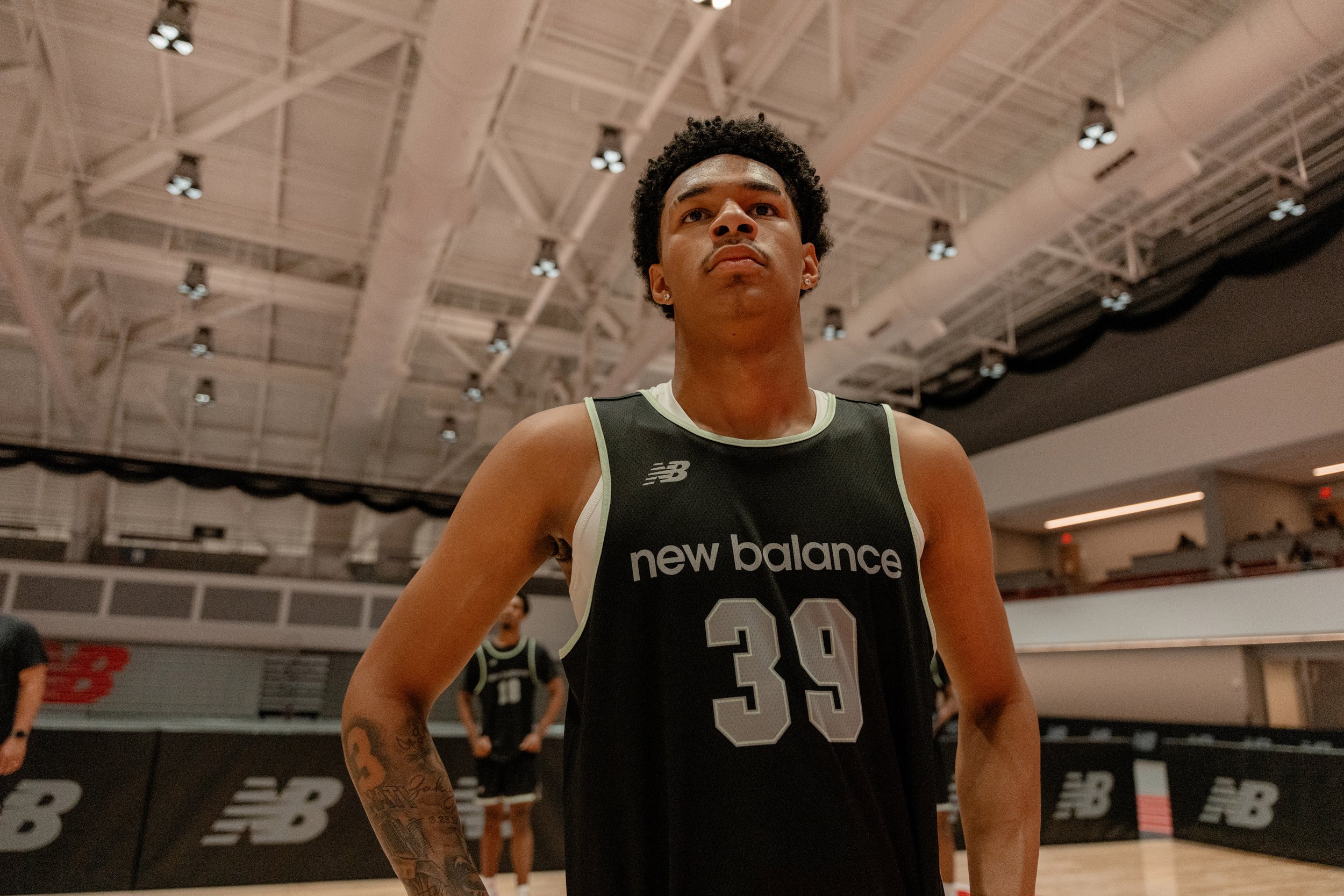 NB Player listening to coach