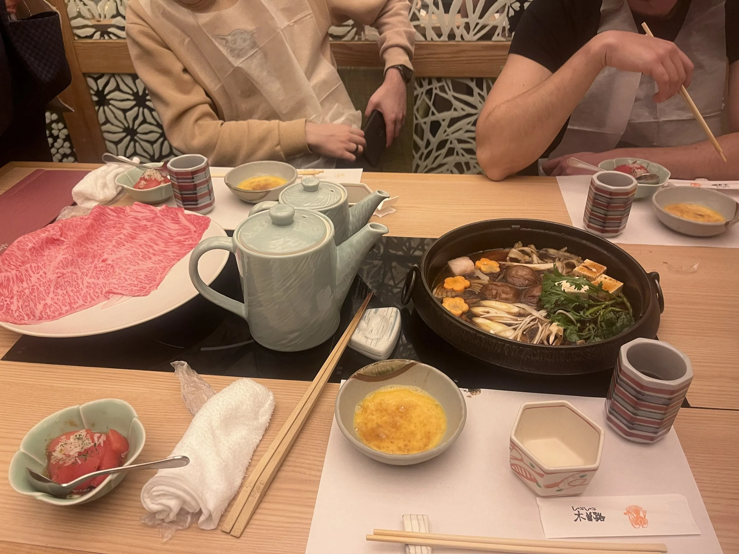 hot pot sukiyaki s wagyu