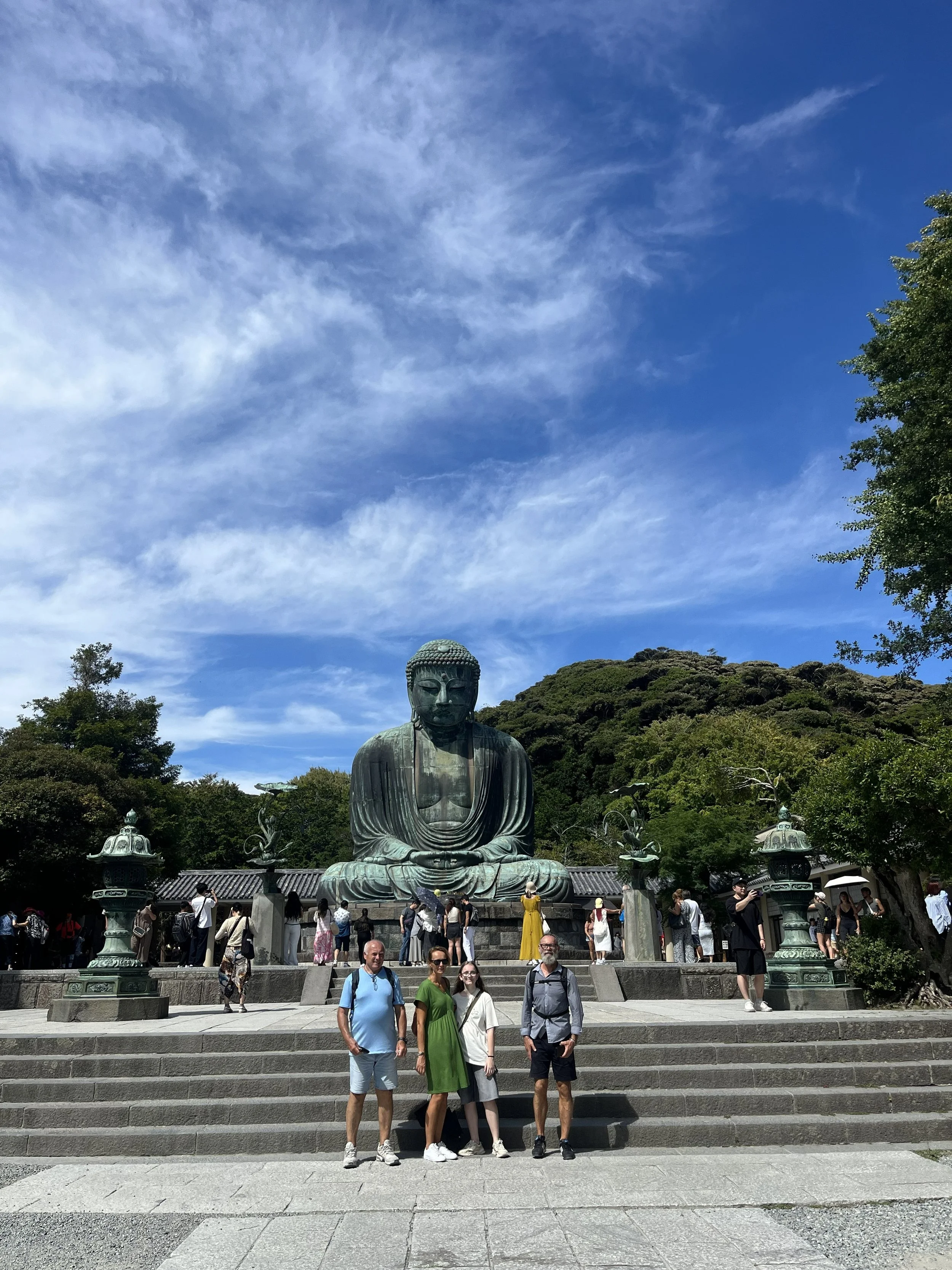 velký Buddha Daibutsu v chrámu Kōtoku-in
