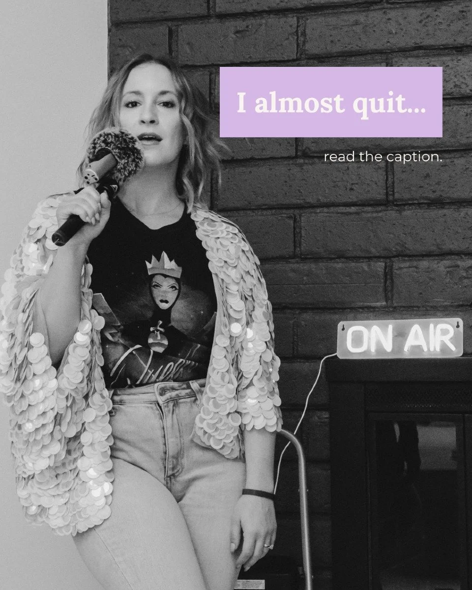Last year, I almost quit coaching. 😳

It wasn&rsquo;t just that we were scaling Communication Queens or that I was writing my book, &quot;Make Every Podcast Want You.&quot; I saw a trend in the coaching industry toward co-dependence&hellip; and I ha