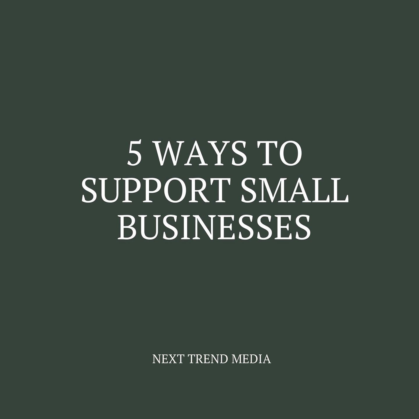 Boost your community while saving money! 

✖️ Here are 5 cost-effective ways to support local businesses: 

1. Shop at farmer&rsquo;s markets for fresh produce. 

2. Attend local events and festivals. 

3. Leave positive reviews online. 

4. Share th