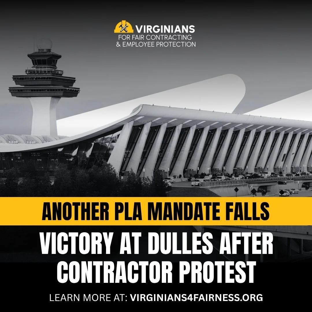 Another PLA Mandate Falls: Victory at Dulles After Contractor Protest