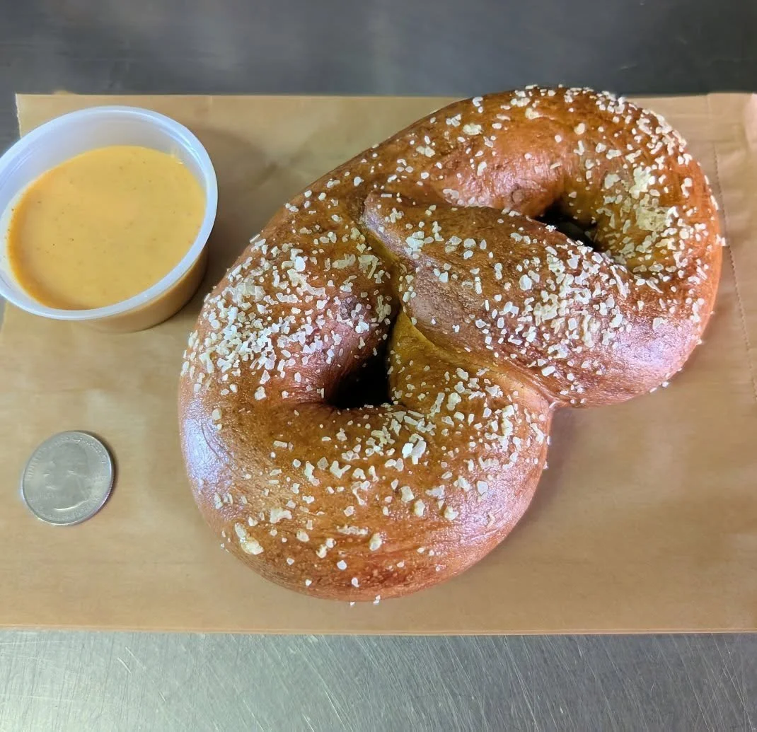 We will be sending fresh baked Pretzels and Beer-cheese sauce to @hawksbillbrewingco this afternoon at 4pm. Perfect with your favorite brew. 
#webrewcommunity #whilesupplieslast #pretzels&beer #pretzels🥨 #visitluraypageva #downtownlurayva