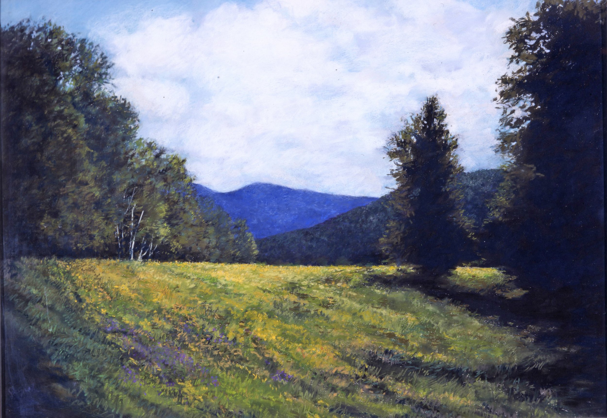 First Frost-Pastel Landscape-Sold